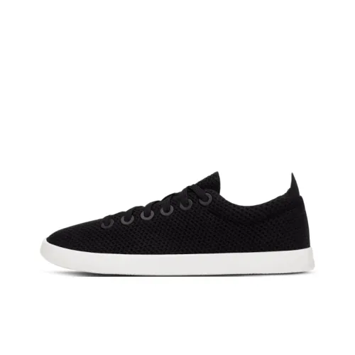 Allbirds Tree Piper Slip-Resistant Low Top Скейтборд Кроссовки Женские Черный Белый
