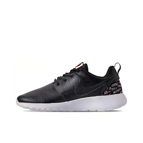 Nike Roshe One Slip Resistant Low Топ Беговые кроссовки Женские Черный