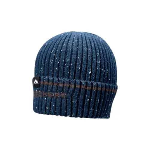 Skechers Трикотажная ткань Шапки-бини Унисекс Темно-синий