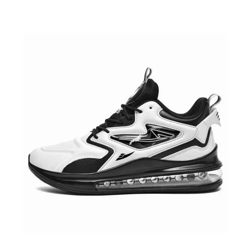 Кудинг Амортизаторы Устойчивый к скольжению Дышащий Низкий Топ Кроссовки с толстой подошвой Мужские