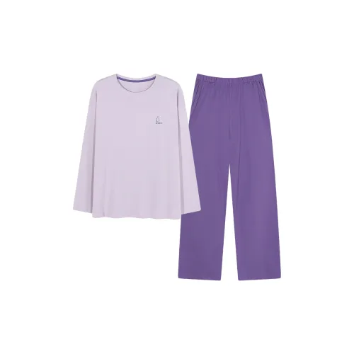 PBENO PD Пижамный комплект Женская оболочка Фиолетовая