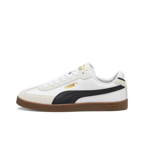 PUMA Club II Era Амортизация Износостойкие Низкие Кроссовки для Скейтбординга Унисекс