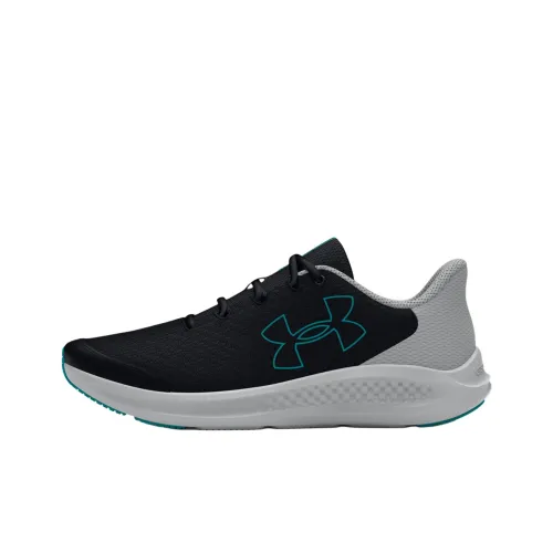 Under Armour Charged Pursuit 3 Low Топ Детские беговые кроссовки Черный Подростки