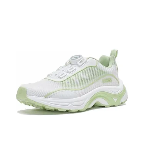 KSWISS Slip-resistant Abrasion-resistant Низкие беговые кроссовки для унисекс Белый Зеленый