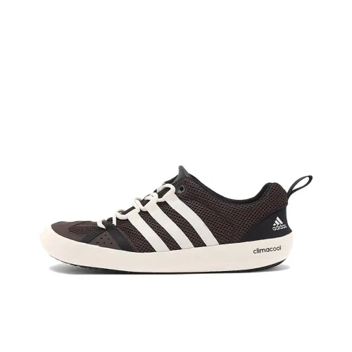 Adidas Slip-resistant Abrasion-resistant Low Top Streetwear Унисекс Коричневый