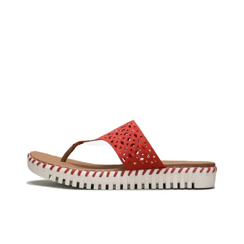 Skechers Sepulveda Slip-Resistant Slippers Women's Red Skechers Sepulveda противоскользящие тапочки женские красные