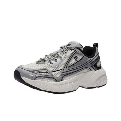 FILA FUSION CRED Leader Беговые кроссовки Низкий верх Снежно-серый Мужской