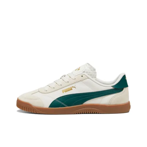 PUMA Club 5v5 Low Топ Скейтборд Кроссовки Мужские Серый Зеленый