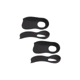 [2 упаковки черного цвета] Импортный свод для поддержки и коррекции стоп