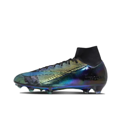 Найк Mercurial Superfly 10 Футбольные бутсы Унисекс Радуга Черный