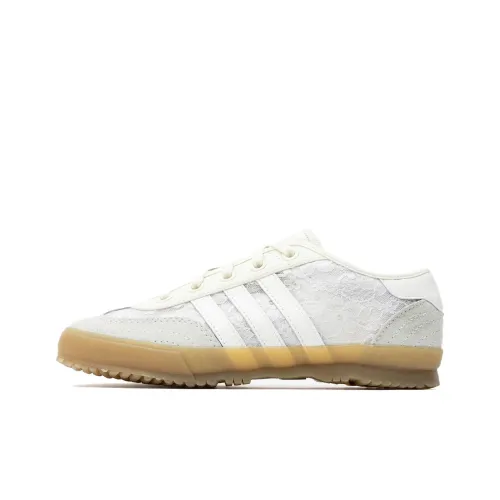 NAKED x Adidas Originals Tischtennis Slip-Resistant Abrasion-Resistant Low-Top Skateboard Shoes Unisex White NAKED x Adidas Originals Tischtennis Противоскользящие устойчивые к истиранию низкие кеды для скейтбординга Унисекс Белый
