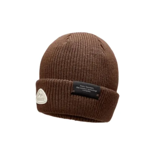 Skechers Акрил Овечья шерсть Смесовая шерсть Шапки-бини Унисекс Темно-красный Коричневый