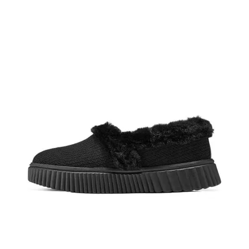 Skechers Женские повседневные туфли, черные, женские
