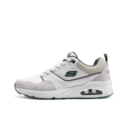 Skechers Street Series Низкий Топ Повседневные Беговые Кроссовки Мужские Белые