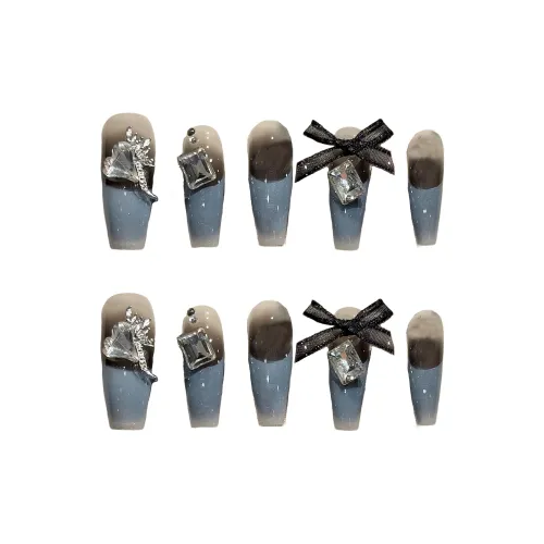 XIAMEIYU Роскошь Pure Мягкий Эфирный Стиль светской львицы False Nail Длинный 30MM