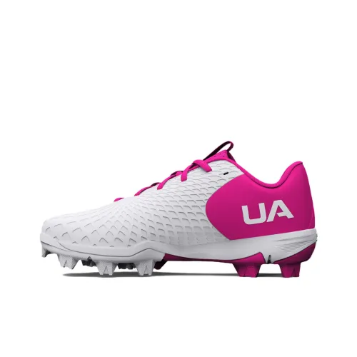 Under Armour Glyde 2 Устойчивые к истиранию Легкие Противоскользящие Низкие Кроссовки для тренировок Женские Белые