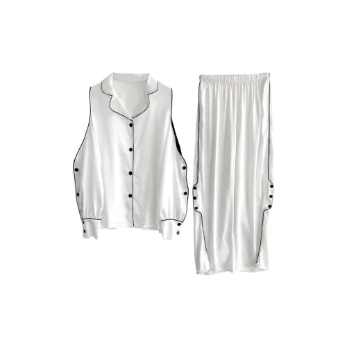 Bejirog Пижамный комплект Женский Белый