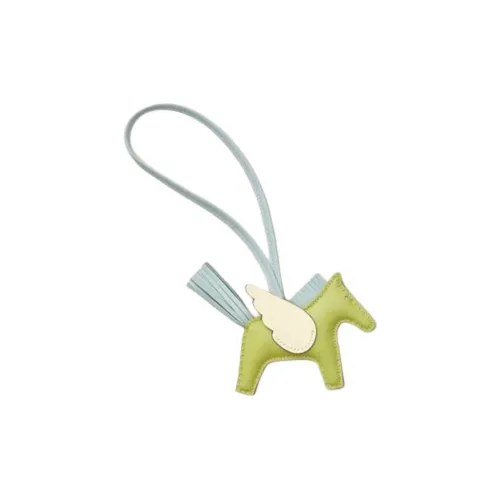 HERMES Телячья кожа Подвески Женские Желтые