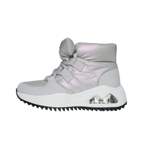 Skechers Uno Peaks Сноубутсы Серебристо-серый Женские