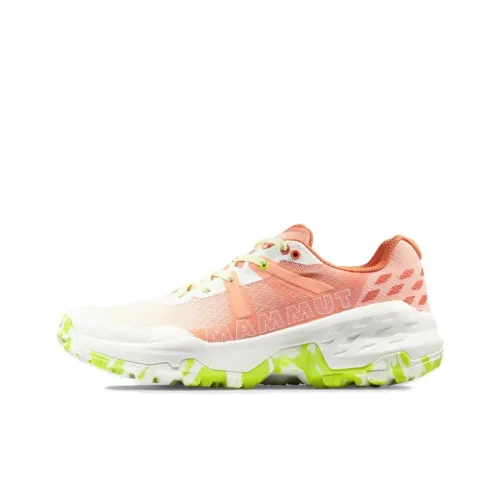 MAMMUT Sertig II Slip-resistant Abrasion-resistant Low Top Hiking Shoes Women's Orange MAMMUT Sertig II Противоскользящий Устойчивый к истиранию Низкий Топ Походная обувь Женская Оранжевая