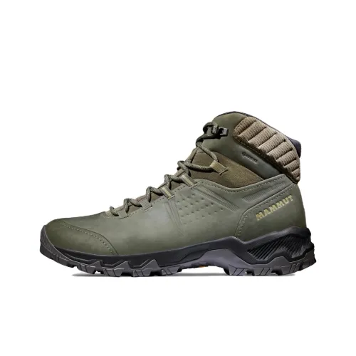 MAMMUT Mercury 4 Slip-resistant Abrasion-resistant MID Топ Альпинистская обувь Мужская Зеленая