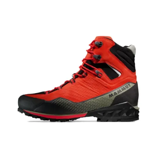 MAMMUT Улучшенный High GTX Водонепроницаемый Устойчивый к истиранию Противоскользящий Короткий Аутдор Мужской Красный Черный