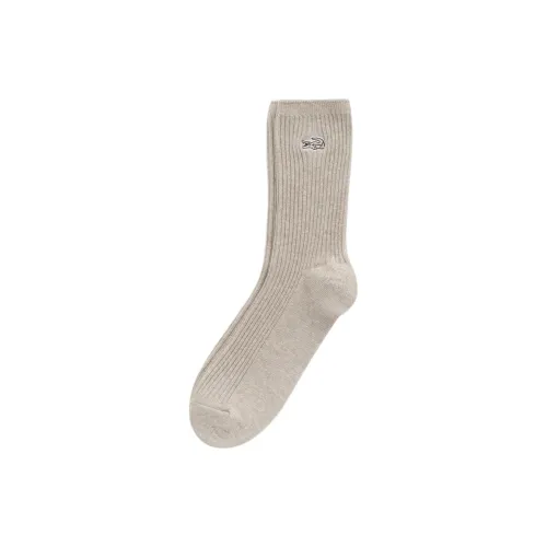 LACOSTE 1 шт Хаки Женские Носки до икры MID