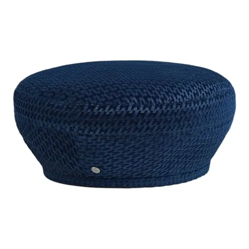 HERMES Хлопок Береты Женские Синий