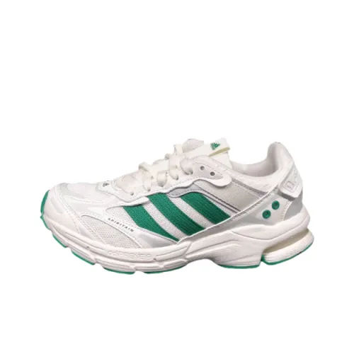 Adidas Spiritain 2000 Slip-resistant Abrasion-resistant Low Top Casual Running Shoes Unisex White Adidas Spiritain 2000 Противоскользящий Устойчивый к истиранию Низкий Топ Повседневные Беговые Кроссовки Унисекс Белый
