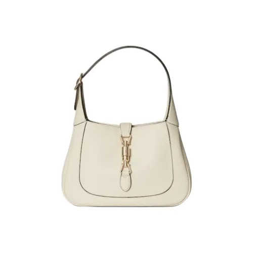 GUCCI Jackie 1961 GRAIN LEATHER Сумка через плечо Маленькая Женская Айвори