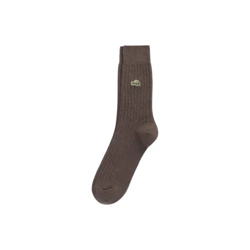 LACOSTE Collaboration 1 Pack Коричневые Мужские Носки до икры MID