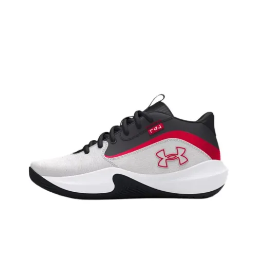 Under Armour Lockdown 7 Аbrasion Resistant MID Топ Детские Баскетбольные Кроссовки Белый Подростки