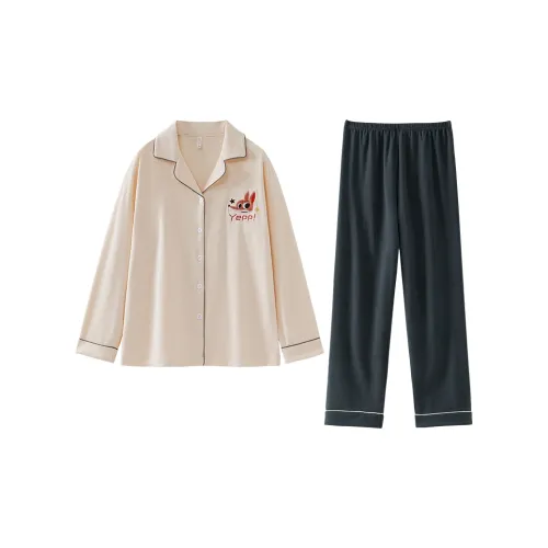 William Pajama Набор Мужской Абрикос