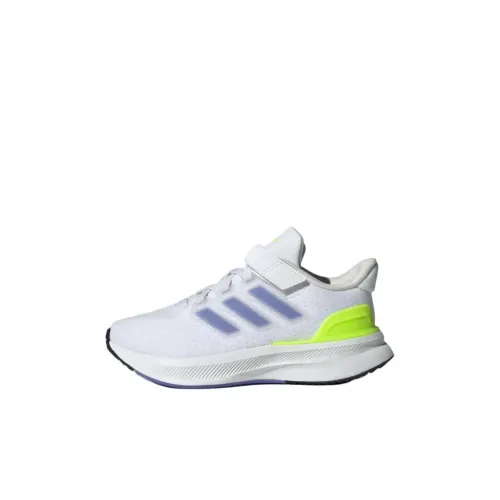 Adidas ULTRARUN 5 Противоскользящий Устойчивый к истиранию Низкий Топ Детские Повседневные Туфли Белый Дети Возраст 3-7 лет
