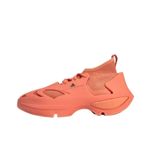 Adidas Stella McCartney Slip-resistant Abrasion-resistant MID Топ Повседневная обувь Унисекс Оранжевый