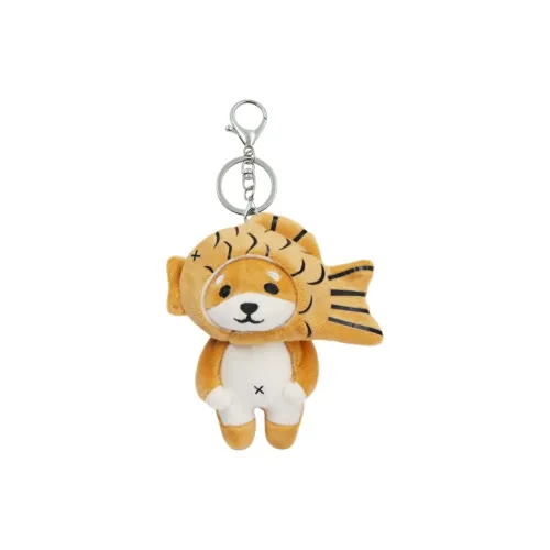Handsome Shiba Inu Key Pouch Сумка Куклы Плюшевый Брелок 15 см Рекомендуемая Высота