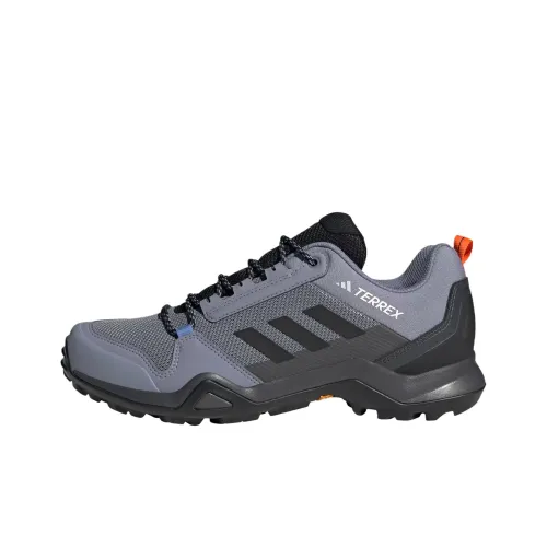 adidas Terrex AX3 GTX Противоскользящий Водонепроницаемый Низкий Топ Альпинистская Обувь Мужская Синяя