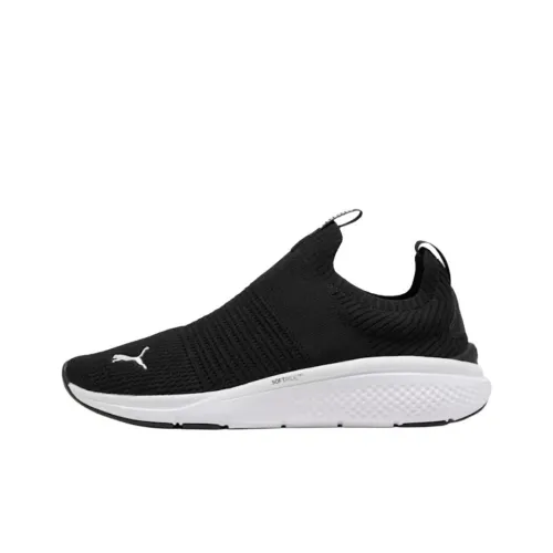 PUMA Softride Pro Slip-Resistant Abrasion-Resistant Low Top Casual Running Shoes Women's Black PUMA Softride Pro Противоскользящие устойчивые к истиранию низкий топ повседневные беговые кроссовки женские черные