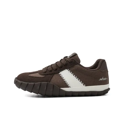 Warrior Немецкая армейская обувь Легкий низкий топ Повседневная обувь Женская Желтый Коричневый Черный 1,0