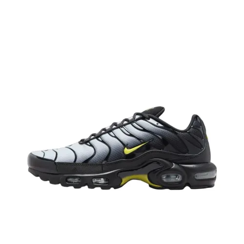 Nike Air Max Plus Low Support Беговые кроссовки Унисекс Серый Черный
