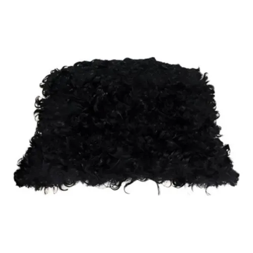 MIU MIU Shearling Bucket Hats Women's Multicolor