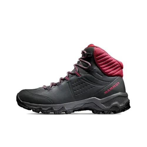 MAMMUT Nova 4 Альпинистские и туристические ботинки MID Топ Черный Красный Женские