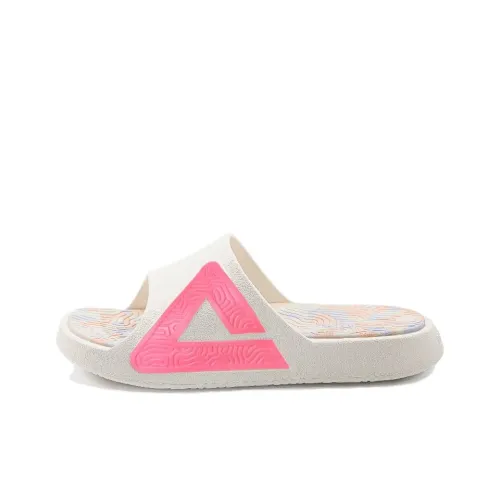 PEAK Tai Ji1,0 EVA Тихий Противоскользящий Устойчивый к истиранию Слипоны Унисекс Белый Розовый