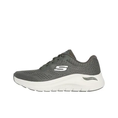 Skechers ARCH FIT 2,0 Низкий Топ Повседневная Обувь Женская Оливково-Зеленая