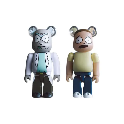 BE@RBRICK BE@RBRICK Movie Animation BAIT Рик и Морти 2 шт Одежда Sets Прозрачный слепой бокс на карточке 100%