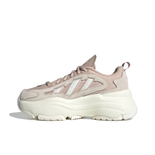 Adidas Originals OZGAIA Противоскользящий Устойчивый к истиранию Низкий Топ Casual Унисекс Розовый