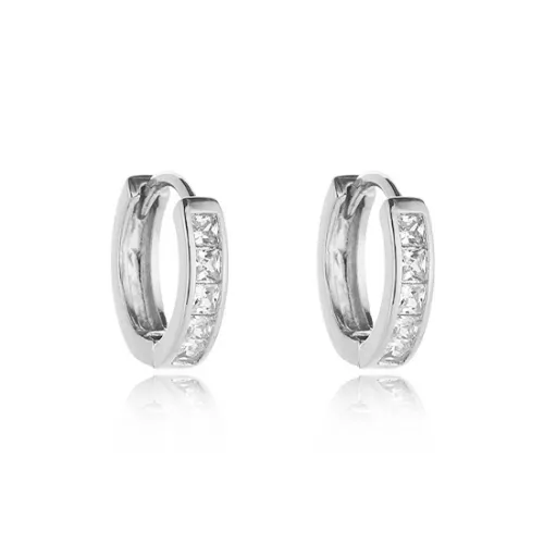 WANLIACC Сплав Геометрический Круг Серьги-кольца Женские