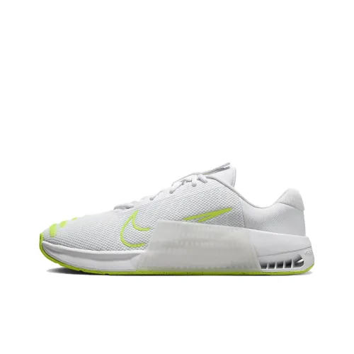 Nike Metcon 9 Slip Устойчивый к истиранию Низкий Топ Кроссовки для тренировок Мужской Белый