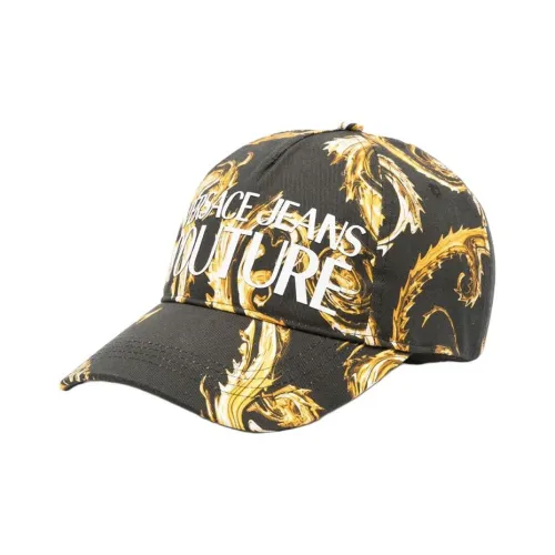 VERSACE JEANS COUTURE Хлопок Кепки Мужской Черный Золото