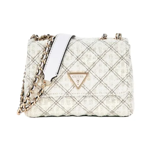GUESS Полиэстер Сумка через плечо Сумка на плечо Мини Женская Белая